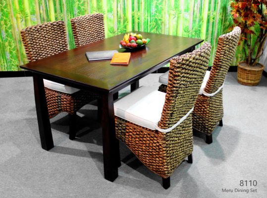 Meru Wicker Dining Set