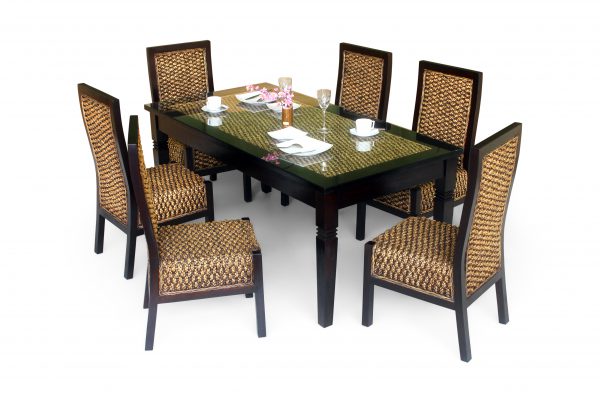 Larches Wicker Dining Set