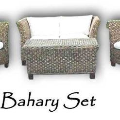 Bahary Wicker Living Set