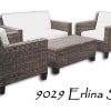 Erlina Rattan Living Set