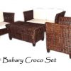 Bahary Croco Woven Living Set