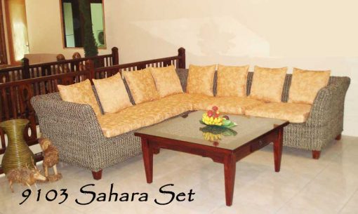 Sahara Rattan Living Set