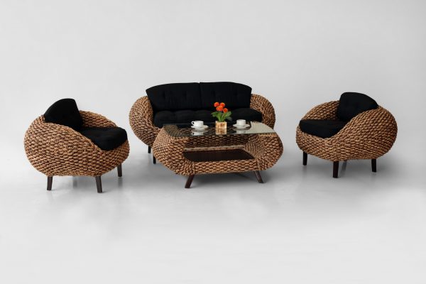 Krabben Wicker Living Set