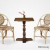 Jordy Rattan Chair and Table