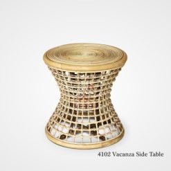 Vacanza Rattan Side Table
