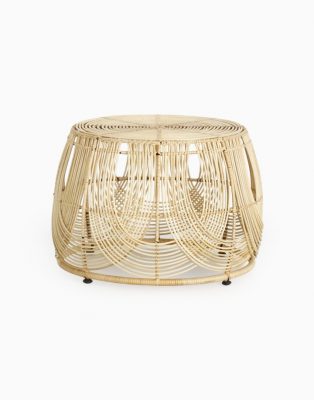 Somerset Rattan Round Table