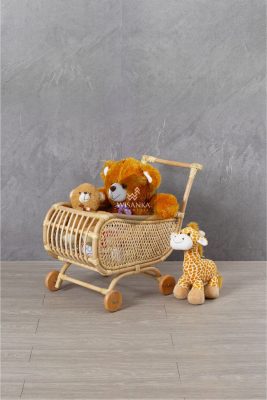 Lisa Rattan Puppenwagen