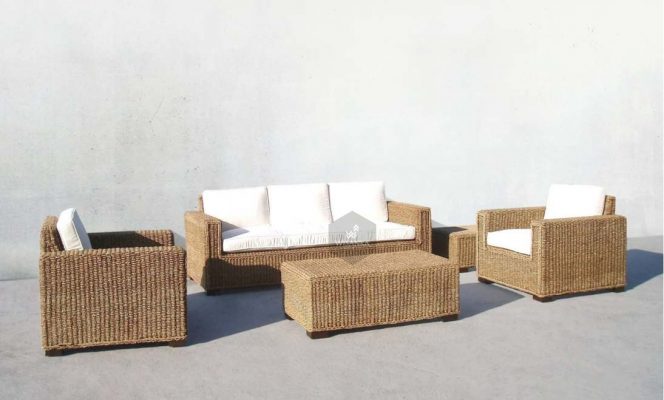 Javier Wicker Living Set