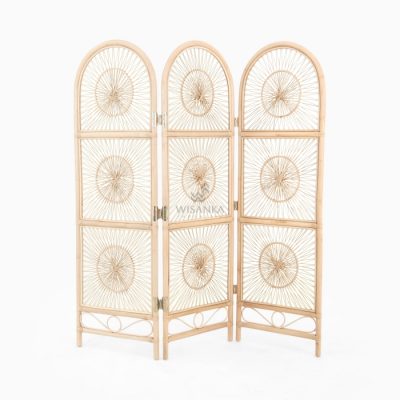 Biombo Rattan Room Divider