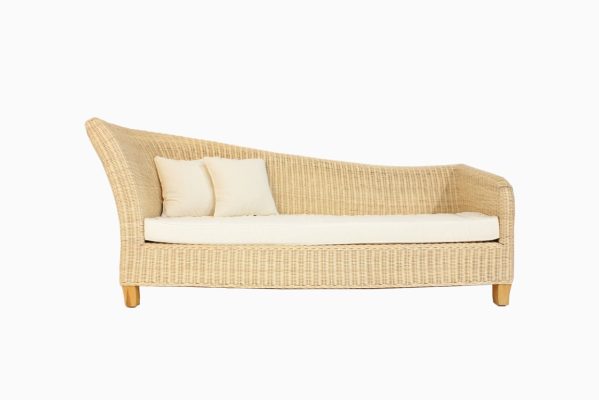 Rumænien rattan flet sofa