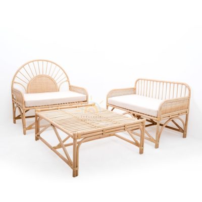 Flo Rattan Living Set