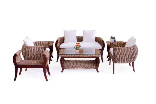 Carly Wicker Living Set