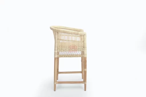 Morroco wicker bar chair