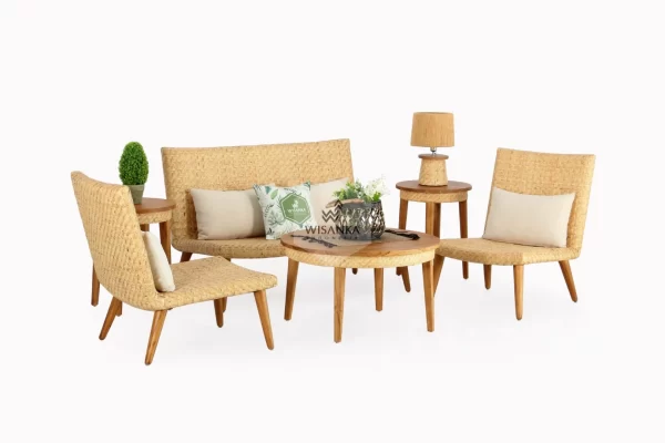 Kalila Rattan Living Set