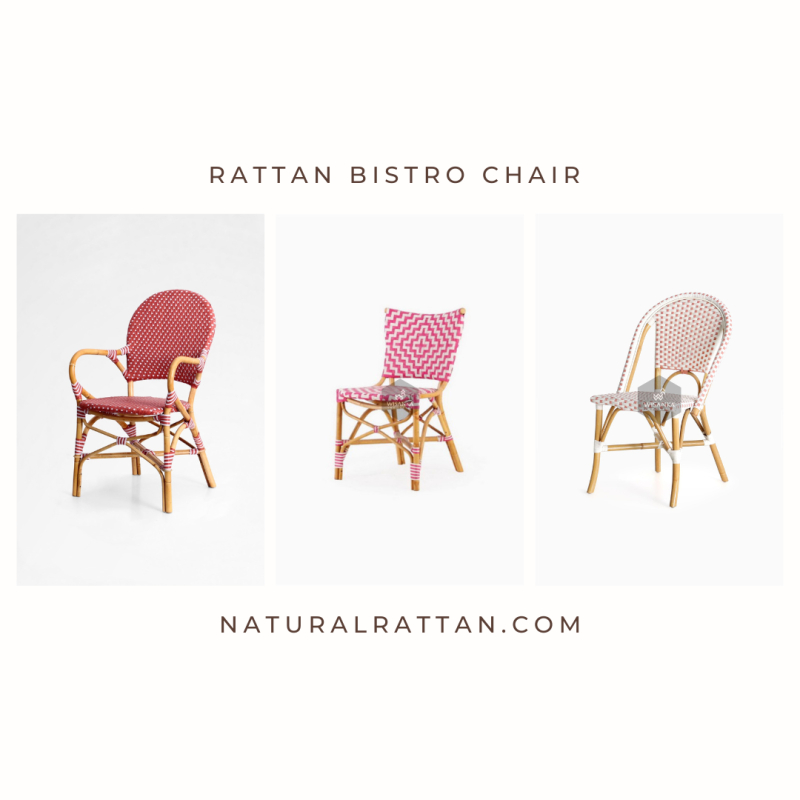 Rattan Bistro Chair Restaurant