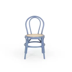 Kala wicker kids chair dark blue