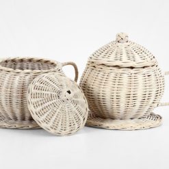 Abstract Cuppy Rattan Cup Accessories
