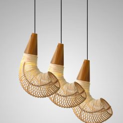 Rebon Rattan Hanging Lamp