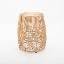 Sommerset high rattan side table