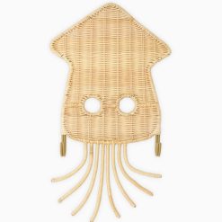 Squidy Rattan Wall Decor for Kids