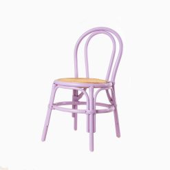 Chaise pour enfants en rotin Kala violet