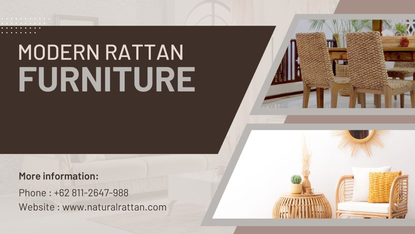 Modern Rattan Furniture Wholesale